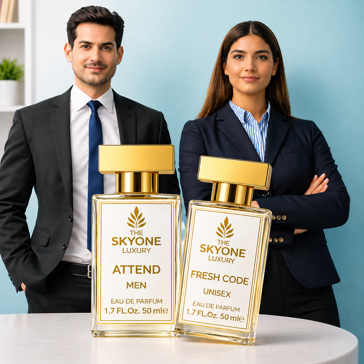 Fresh Code + Attend – Duo Edition (2 × 50 ml EDP)